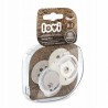 Smoczek silikonowy dynamiczny LOVI 0-2 m 2 szt. Buddy Bear 22/862