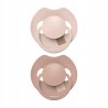 Smoczek silikonowy dynamiczny LOVI Prime 18+m 2 szt Nude/Blush 34/407