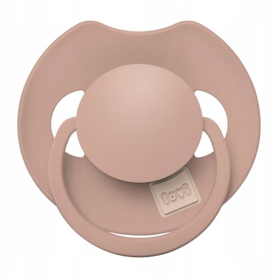 Smoczek silikonowy dynamiczny LOVI Prime 0-6m 1 szt Blush 34/405 Smoczek silikonowy dynamiczny LOVI Prime 0-6m 1 szt Blush 34/405