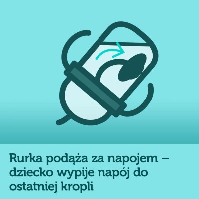 Kubek niekapek Canpol 270ml z rurką i odważnikiem 6m+ BPA FREE 56/606_grey Kubek niekapek Canpol 270ml z rurką i odważnikiem 6m+ BPA FREE 56/606_grey