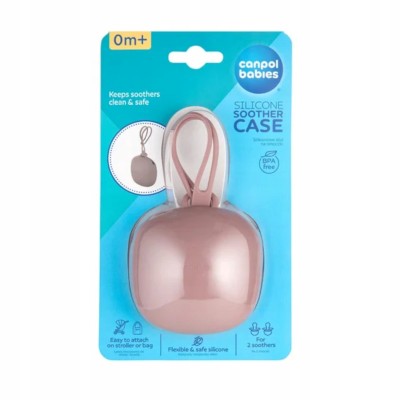 Canpol babies etui silikonowe na smoczki Praktyczne i higieniczne 51/402pin Canpol babies etui silikonowe na smoczki Praktyczne i higieniczne 51/402pin