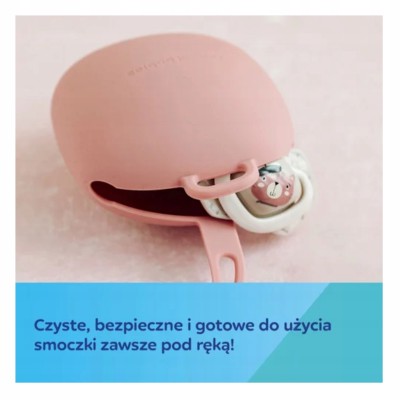Canpol babies etui silikonowe na smoczki Praktyczne i higieniczne 51/402pin Canpol babies etui silikonowe na smoczki Praktyczne i higieniczne 51/402pin