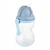 Bidon Canpol babies 370 ml niebieski, rurka silikonowa, bez BPA 56/113_blu2