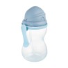 Bidon Canpol babies 370 ml niebieski, rurka silikonowa, bez BPA 56/113_blu2