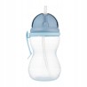 Bidon Canpol babies 370 ml niebieski, rurka silikonowa, bez BPA 56/113_blu2