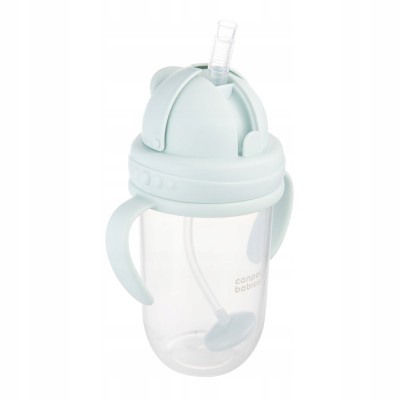 Kubek niekapek Canpol 270ml z rurką i odważnikiem 6m+ zielony BPA FREE Kubek niekapek Canpol 270ml z rurką i odważnikiem 6m+ zielony BPA FREE