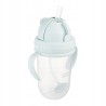 Kubek niekapek Canpol 270ml z rurką i odważnikiem 6m+ zielony BPA FREE