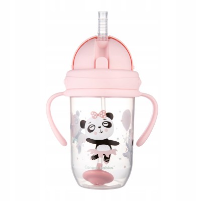 Kubek niekapek Canpol babies 270 ml z rurką i odważnikiem EXOTIC ANIMALS Kubek niekapek Canpol babies 270 ml z rurką i odważnikiem EXOTIC ANIMALS
