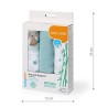 Naturalne pieluszki z włókien bambusa natural bamboo niebieskie Babyono 397/12