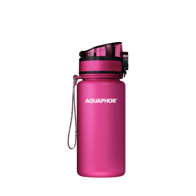 Bidon filtrujący wodę dla dzieci i rodziców AQUAPHOR 350 ml – bez BPA, do szkoły i podróży Bidon filtrujący wodę dla dzieci i rodziców AQUAPHOR 350 ml – bez BPA, do szkoły i podróży