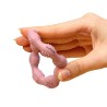 Gryzak silikonowy ring różowy Babyono 825/02
