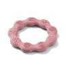 Gryzak silikonowy ring różowy Babyono 825/02