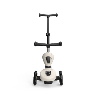 Scoot & Ride Highwaykick 1 Push and Go 2w1 – jeździk i hulajnoga z rączką, dla spacerów i zabawy w domu i na zewnątrz Scoot & Ride Highwaykick 1 Push and Go 2w1 – jeździk i hulajnoga z rączką, dla spacerów i zabawy w domu i na zewnątrz