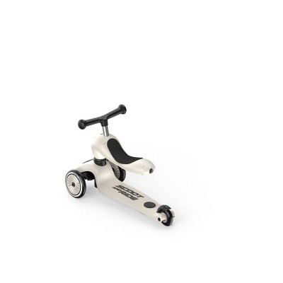 Scoot & Ride Highwaykick 1 Push and Go 2w1 – jeździk i hulajnoga z rączką, dla spacerów i zabawy w domu i na zewnątrz Scoot & Ride Highwaykick 1 Push and Go 2w1 – jeździk i hulajnoga z rączką, dla spacerów i zabawy w domu i na zewnątrz