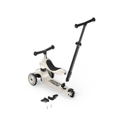 Scoot & Ride Highwaykick 1 Push and Go 2w1 – jeździk i hulajnoga z rączką, dla spacerów i zabawy w domu i na zewnątrz Scoot & Ride Highwaykick 1 Push and Go 2w1 – jeździk i hulajnoga z rączką, dla spacerów i zabawy w domu i na zewnątrz
