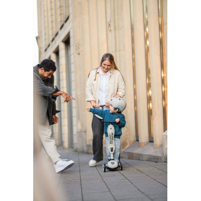 Scoot & Ride Highwaykick 1 Push and Go 2w1 – jeździk i hulajnoga z rączką, dla spacerów i zabawy w domu i na zewnątrz Scoot & Ride Highwaykick 1 Push and Go 2w1 – jeździk i hulajnoga z rączką, dla spacerów i zabawy w domu i na zewnątrz