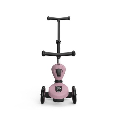 Scoot & Ride Highwaykick 1 Push and Go 2w1 – jeździk i hulajnoga z rączką, dla spacerów i zabawy w domu i na zewnątrz Scoot & Ride Highwaykick 1 Push and Go 2w1 – jeździk i hulajnoga z rączką, dla spacerów i zabawy w domu i na zewnątrz