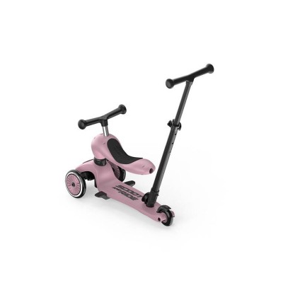 Scoot & Ride Highwaykick 1 Push and Go 2w1 – jeździk i hulajnoga z rączką, dla spacerów i zabawy w domu i na zewnątrz Scoot & Ride Highwaykick 1 Push and Go 2w1 – jeździk i hulajnoga z rączką, dla spacerów i zabawy w domu i na zewnątrz