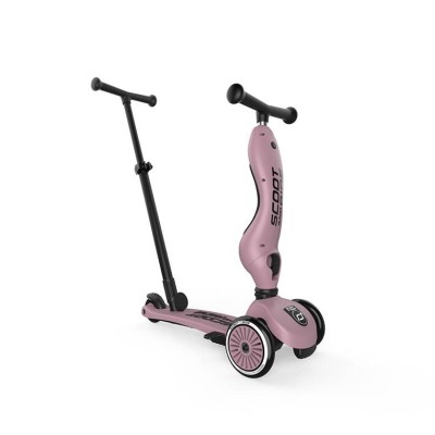 Scoot & Ride Highwaykick 1 Push and Go 2w1 – jeździk i hulajnoga z rączką, dla spacerów i zabawy w domu i na zewnątrz Scoot & Ride Highwaykick 1 Push and Go 2w1 – jeździk i hulajnoga z rączką, dla spacerów i zabawy w domu i na zewnątrz