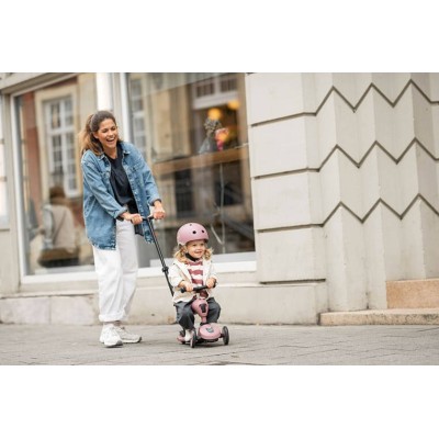 Scoot & Ride Highwaykick 1 Push and Go 2w1 – jeździk i hulajnoga z rączką, dla spacerów i zabawy w domu i na zewnątrz Scoot & Ride Highwaykick 1 Push and Go 2w1 – jeździk i hulajnoga z rączką, dla spacerów i zabawy w domu i na zewnątrz