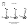 SCOOTANDRIDE Highwaykick 1 2w1 Jeździk i hulajnoga 1-5 lat Steel