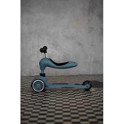 Highwaykick 1 2w1 – hulajnoga i jeździk z regulacją, bezpieczna i wygodna | Scoot & Ride Steel Highwaykick 1 2w1 – hulajnoga i jeździk z regulacją, bezpieczna i wygodna | Scoot & Ride Steel