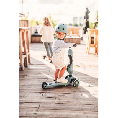 Highwaykick 1 2w1 – hulajnoga i jeździk z regulacją, bezpieczna i wygodna | Scoot & Ride Steel Highwaykick 1 2w1 – hulajnoga i jeździk z regulacją, bezpieczna i wygodna | Scoot & Ride Steel