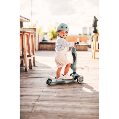 Highwaykick 1 2w1 – hulajnoga i jeździk z regulacją, bezpieczna i wygodna | Scoot & Ride Steel Highwaykick 1 2w1 – hulajnoga i jeździk z regulacją, bezpieczna i wygodna | Scoot & Ride Steel