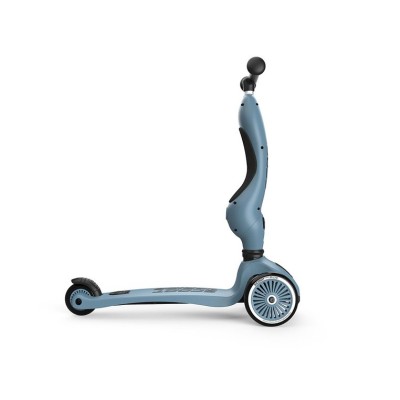 Highwaykick 1 2w1 – hulajnoga i jeździk z regulacją, bezpieczna i wygodna | Scoot & Ride Steel Highwaykick 1 2w1 – hulajnoga i jeździk z regulacją, bezpieczna i wygodna | Scoot & Ride Steel