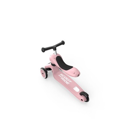 Highwaykick 1 2w1 – hulajnoga i jeździk z regulacją, bezpieczna i wygodna | Scoot & Ride Rose Highwaykick 1 2w1 – hulajnoga i jeździk z regulacją, bezpieczna i wygodna | Scoot & Ride Rose