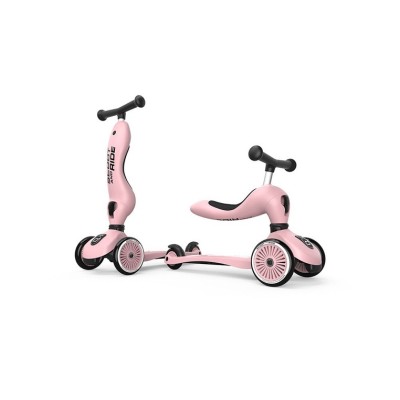 Highwaykick 1 2w1 – hulajnoga i jeździk z regulacją, bezpieczna i wygodna | Scoot & Ride Rose Highwaykick 1 2w1 – hulajnoga i jeździk z regulacją, bezpieczna i wygodna | Scoot & Ride Rose