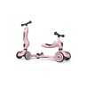SCOOTANDRIDE Highwaykick 1 2w1 Jeździk i hulajnoga 1-5 lat Rose