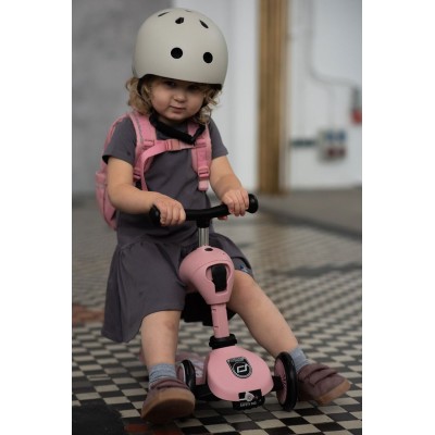 Highwaykick 1 2w1 – hulajnoga i jeździk z regulacją, bezpieczna i wygodna | Scoot & Ride Rose Highwaykick 1 2w1 – hulajnoga i jeździk z regulacją, bezpieczna i wygodna | Scoot & Ride Rose