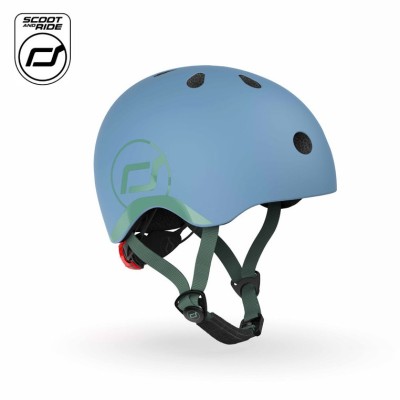 Kask dziecięcy Scoot & Ride XXS – ultralekki, bezpieczny, z lampką LED Kask dziecięcy Scoot & Ride XXS – ultralekki, bezpieczny, z lampką LED