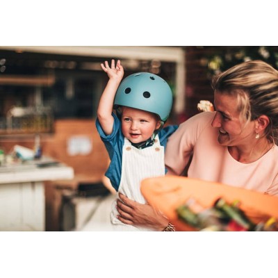 Kask dziecięcy Scoot & Ride XXS – ultralekki, bezpieczny, z lampką LED Kask dziecięcy Scoot & Ride XXS – ultralekki, bezpieczny, z lampką LED