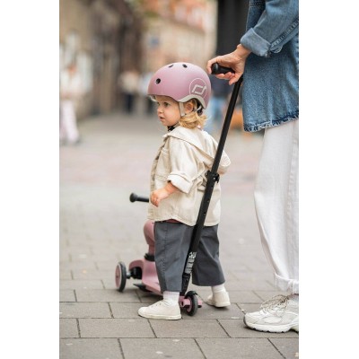Kask dziecięcy Scoot & Ride XXS – ultralekki, bezpieczny, z lampką LED Kask dziecięcy Scoot & Ride XXS – ultralekki, bezpieczny, z lampką LED