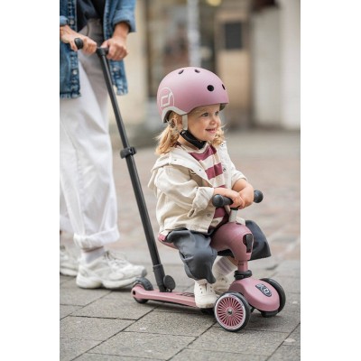 Kask dziecięcy Scoot & Ride XXS – ultralekki, bezpieczny, z lampką LED Kask dziecięcy Scoot & Ride XXS – ultralekki, bezpieczny, z lampką LED