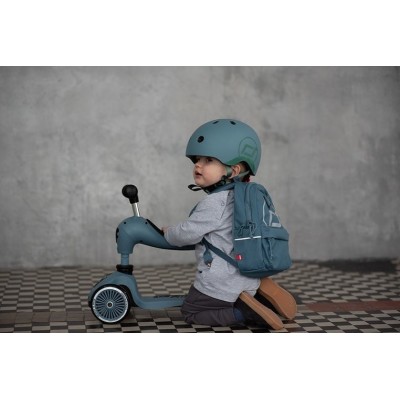 Kask dziecięcy Scoot & Ride XXS – ultralekki, bezpieczny, z lampką LED Kask dziecięcy Scoot & Ride XXS – ultralekki, bezpieczny, z lampką LED