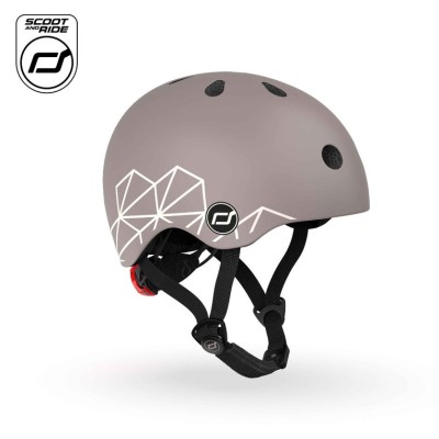 Kask dziecięcy Scoot & Ride XXS – ultralekki, bezpieczny, z lampką LED Kask dziecięcy Scoot & Ride XXS – ultralekki, bezpieczny, z lampką LED