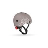 SCOOTANDRIDE Kask XXS-S dla dzieci 1-5 lat Brown Lines