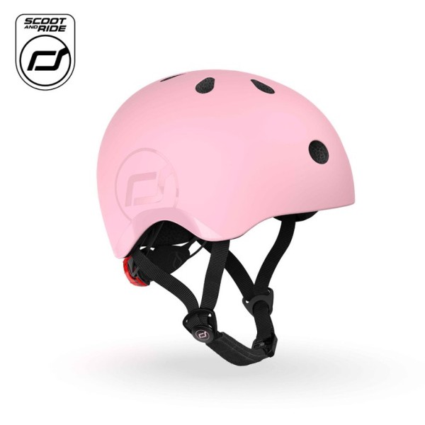 SCOOTANDRIDE Kask S-M dla dzieci 3+ Rose