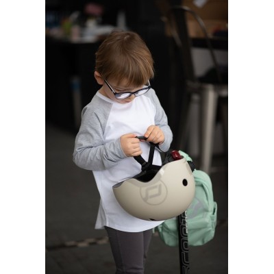 Kask dziecięcy Scoot & Ride S-M – lekki, regulowany, z lampką LED Kask dziecięcy Scoot & Ride S-M – lekki, regulowany, z lampką LED