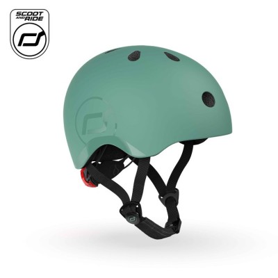 Kask dziecięcy Scoot & Ride S-M – lekki, regulowany, z lampką LED Kask dziecięcy Scoot & Ride S-M – lekki, regulowany, z lampką LED