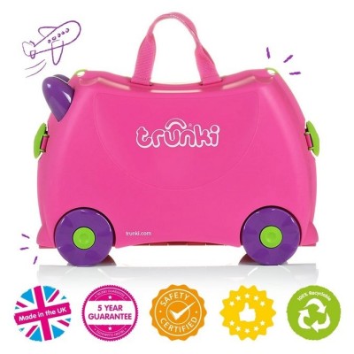 Walizka dziecięca Trunki Trixie – lekka, bezpieczna i funkcjonalna walizeczka podróżna