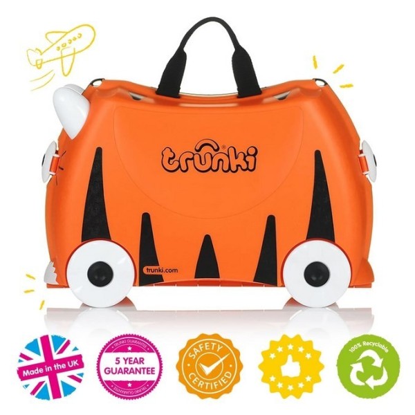 Jeżdżąca walizeczka Trunki Tygrysek Tipu TRU-T085