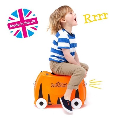Trunki Tipu – Tygrysia Walizka Jeździk dla Dzieci | Bezpieczna, Kolorowa i Pojemna