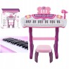 Keyboard dla dzieci z mikrofonem i pianinkiem – kreatywna zabawka muzyczna