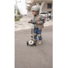 SCOOTANDRIDE Zestaw ochraniaczy dla dzieci XXS Ash