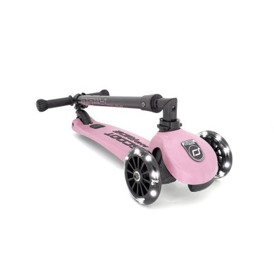 Hulajnoga Scoot & Ride Highwaykick 3 LED – balansowa, świecące koła, regulacja, bezpieczeństwo