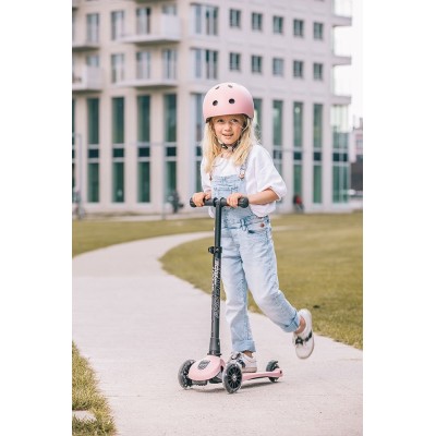 Hulajnoga Scoot & Ride Highwaykick 3 LED – balansowa, świecące koła, regulacja, bezpieczeństwo